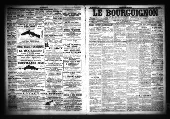3 vues  - Le Bourguignon : journal de la démocratie radicale-socialiste, n° 255, dimanche 30 octobre 1904 (ouvre la visionneuse)