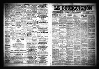 3 vues  - Le Bourguignon : journal de la démocratie radicale-socialiste, n° 262, mardi 8 novembre 1904 (ouvre la visionneuse)