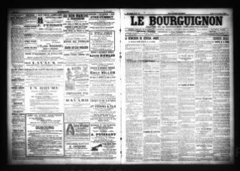 3 vues  - Le Bourguignon : journal de la démocratie radicale-socialiste, n° 270, jeudi 17 novembre 1904 (ouvre la visionneuse)