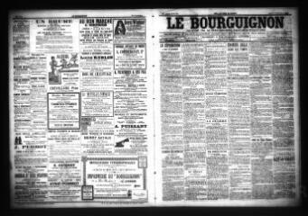 3 vues  - Le Bourguignon : journal de la démocratie radicale-socialiste, n° 282, jeudi 1 décembre 1904 (ouvre la visionneuse)