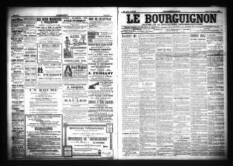 3 vues  - Le Bourguignon : journal de la démocratie radicale-socialiste, n° 288, jeudi 8 décembre 1904 (ouvre la visionneuse)