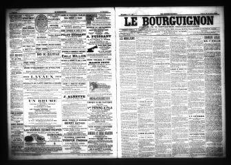 3 vues  - Le Bourguignon : journal de la démocratie radicale-socialiste, n° 302, samedi 24 décembre 1904 (ouvre la visionneuse)