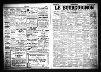 3 vues  - Le Bourguignon : journal de la démocratie radicale-socialiste, n° 303, dimanche 25 décembre 1904 (ouvre la visionneuse)
