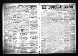 3 vues  - Le Bourguignon : journal de la démocratie radicale-socialiste, n° 38, mardi 14 février 1905 (ouvre la visionneuse)