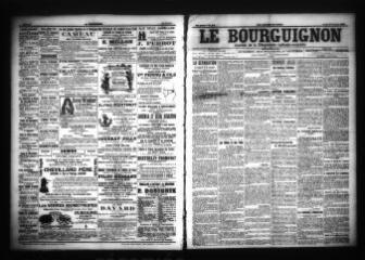 3 vues  - Le Bourguignon : journal de la démocratie radicale-socialiste, n° 248, jeudi 26 octobre 1905 (ouvre la visionneuse)