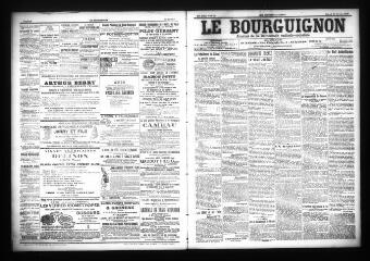3 vues  - Le Bourguignon : journal de la démocratie radicale-socialiste, n° 40, samedi 17 février 1906 (ouvre la visionneuse)
