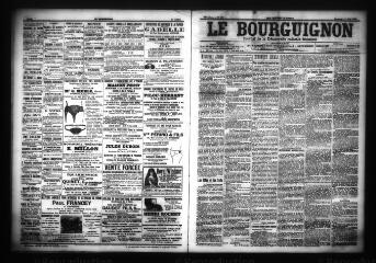 3 vues  - Le Bourguignon : journal de la démocratie radicale-socialiste, n° 177, mercredi 1 août 1906 (ouvre la visionneuse)