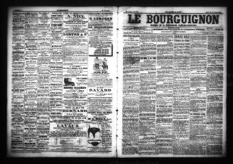 3 vues  - Le Bourguignon : journal de la démocratie radicale-socialiste, n° 275, mardi 27 novembre 1906 (ouvre la visionneuse)