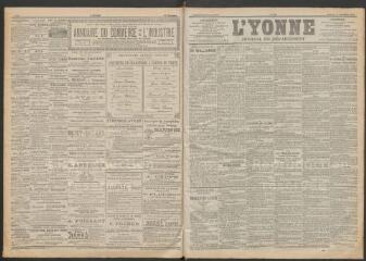 3 vues  - L\'Yonne : journal du département, n° 304, vendredi 29 décembre 1899 (ouvre la visionneuse)
