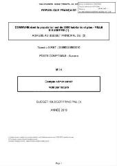 2644 Ko - 2020-007 Compte administratif 2019 budget principal – Approbation (ouvre la visionneuse)
