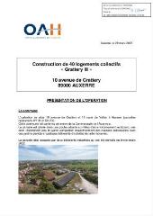 2413 Ko - 2023-045 Construction de 40 logements collectifs \' Grattery III \' à Auxerre – Octroi d\'une garantie d\'emprunt au profit de l\'Office Auxerrois de l\'Habitat (ouvre la visionneuse)