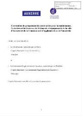 149 Ko - 2020-171 Maintenance, entretien et travaux des bâtiments et équipements de la ville d\'Auxerre et de la Communauté d\'agglomération de l\'Auxerrois – Convention de groupement de commandes entre la Communauté de l\'Auxerrois et la ville d\'Auxerre (ouvre la visionneuse)