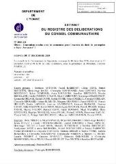 105 Ko - 2020-211 Convention conclue avec les communes pour l\'exercice du droit de préemption urbain – Avenant n° 1 (ouvre la visionneuse)