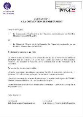 112 Ko - 2020-224 Convention de partenariat entre la Maison de l\'Emploi et de la Formation de l\'Auxerrois et la Communauté d\'agglomération de l\'Auxerrois – Avenant n° 1 (ouvre la visionneuse)