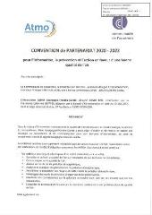 2105 Ko - 2021-093 ATMO – Convention de partenariat pour l\'information, la prévention et l\'action en faveur d\'une bonne qualité de l\'air et attribution d\'une subvention (ouvre la visionneuse)