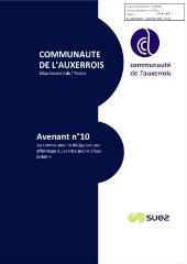 158 Ko - 2022-197 Service public d\'eau potable – Avenant n° 10 au contrat d\'affermage passé avec la société Suez (ouvre la visionneuse)