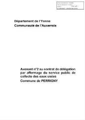 138 Ko - 2022-205 Service public d\'assainissement collectif sur le territoire de la commune de Perrigny – Avenant n° 2 au contrat d\'affermage passé avec la société Bertrand (ouvre la visionneuse)