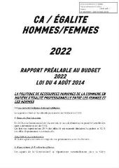 76 Ko - 2022-263 Rapport égalité hommes femmes – Exercice 2022 (ouvre la visionneuse)