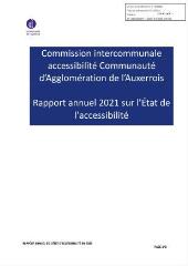 2961 Ko - 2022-278 Commission intercommunale pour l\'accessibilité aux personnes handicapées (CIAPH) commune à la Communauté de l\'Auxerrois et à la Ville d\'Auxerre – Rapport annuel 2021 (ouvre la visionneuse)