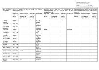 90 Ko - 2022-291 Élus communautaires – État des indemnités (ouvre la visionneuse)