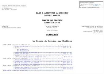 2368 Ko - 2023-084 Budget principal et budgets annexes – Approbation du compte de gestion 2022 (ouvre la visionneuse)