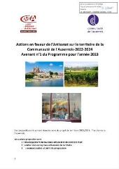 459 Ko - 2023-160 Convention avec la Chambre de métiers et d\'artisanat de la région Bourgogne Franche Comté pour la mise en œuvre d\'un plan d\'actions en faveur de l\'artisanat – Avenant n° 1 (ouvre la visionneuse)