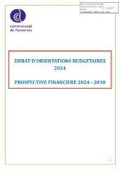 2288 Ko - 2023-184 Débat d\'orientations budgétaires – Exercice 2024 (ouvre la visionneuse)