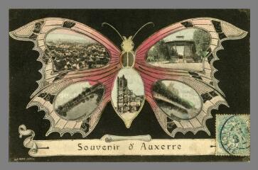 1 vue  - Souvenir d\'Auxerre (ouvre la visionneuse)