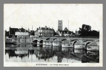 1 vue  - Auxerre. Le Pont Paul-Bert (ouvre la visionneuse)