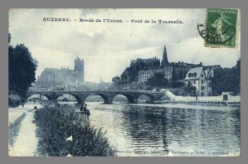 1 vue  - Auxerre. Bords de l\'Yonne. Pont de la Tournelle (ouvre la visionneuse)