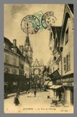 1 vue Auxerre. La Tour de l'Horloge
