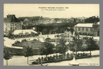 1 vue Exposition Nationale d'Auxerre 1908. 10. Vue générale