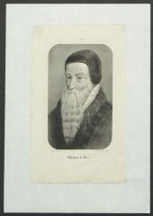 1 vue  - Portrait de Théodore de Bèze, réformateur français, ministre de Genève (ouvre la visionneuse)