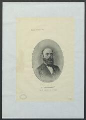 1 vue  - Portrait d\'Henri Bonnerot, ancien député de l\'Yonne (ouvre la visionneuse)