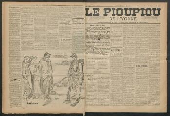3 vues  - Le Pioupiou de l’Yonne : organe trimestriel de tous les militants socialistes du département, n° 10, 1er novembre 1905 (ouvre la visionneuse)