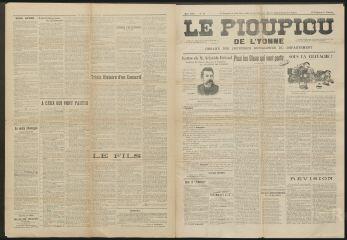 3 vues  - Le Pioupiou de l’Yonne : organe des jeunesses socialistes du département, n° 12, mars 1910 (ouvre la visionneuse)