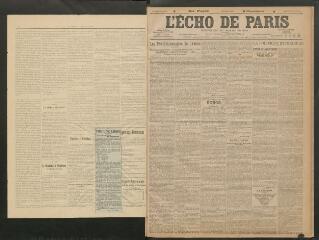 4 vues  - L\'Écho de Paris : nouvelles du monde entier, n° 7929, 24 février 1906 (ouvre la visionneuse)