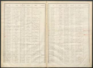 30 vues - Listes électorales de 1881, canton ouest. (ouvre la visionneuse)