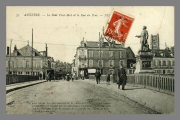 1 vue - 73. Le Pont Paul-Bert et la rue du Pont (ouvre la visionneuse)