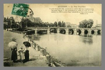1 vue - 26. Auxerre. Le Pont Paul-Bert (ouvre la visionneuse)