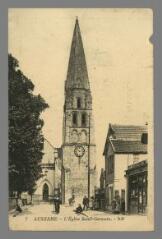 1 vue - 7. Auxerre. L\'Église Saint-Germain (ouvre la visionneuse)