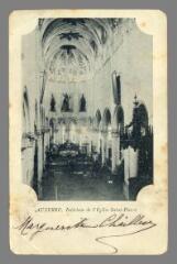 1 vue - Auxerre. Intérieur de l\'Église Saint-Pierre (ouvre la visionneuse)