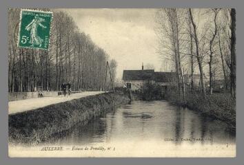 1 vue - Auxerre. Ecluse de Preuilly, n° 3 (ouvre la visionneuse)