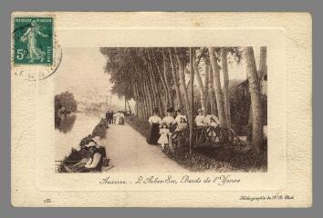 1 vue - 165. Auxerre. L\'Arbre Sec, Bords de l\'Yonne (ouvre la visionneuse)