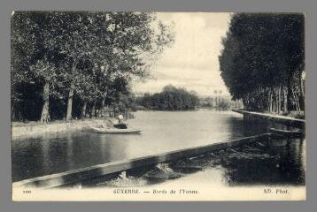 1 vue - 200. Auxerre. Bords de l\'Yonne (ouvre la visionneuse)