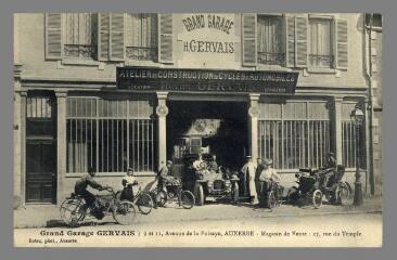 1 vue - Grand Garage Saint-Gervais : 9 et 11, avenue de la Puisaye à Auxerre (ouvre la visionneuse)
