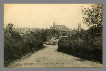 1 vue - 80. Auxerre. Vue prise de la route de Coulanges (ouvre la visionneuse)