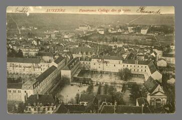 1 vue - Auxerre. Panorama Collège des garçons (ouvre la visionneuse)