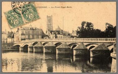 1 vue - 15. Auxerre. Le pont Paul-Bert. (ouvre la visionneuse)