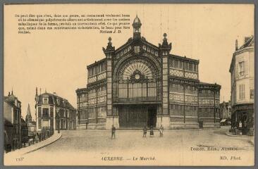 1 vue - 113e. Le Marché. (ouvre la visionneuse)